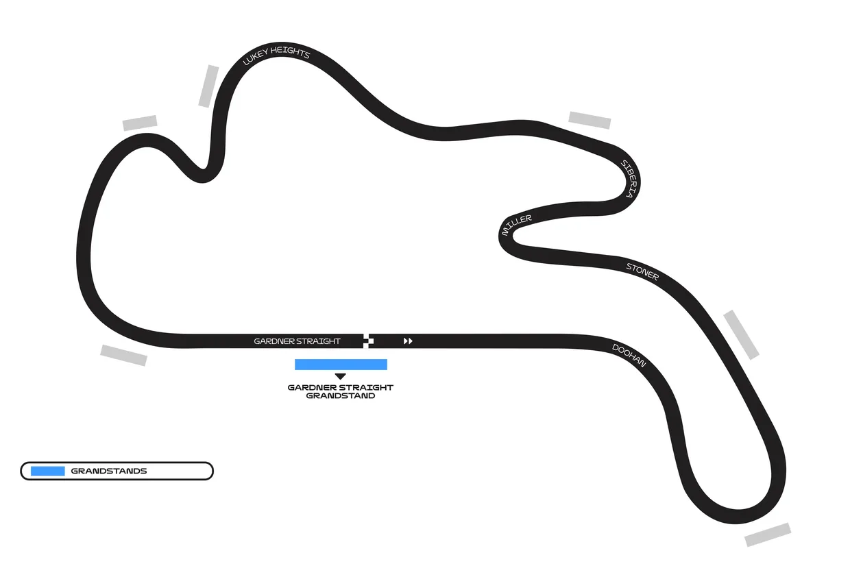 FOR MB25 PRODUCT MAP GRANDSTAND Gardner Straight